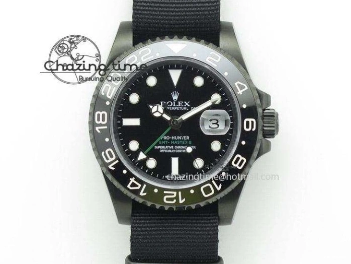 Black on 126655 Black 1:1 Bezel VS3235 Yacht-Master Edition Best Rubber Strap Ceramic RG 3EF 0415